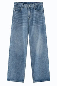 Wide Leg Jeans with Pockets
