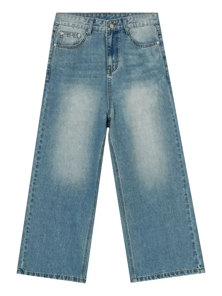 Wide Leg Jeans with Pockets