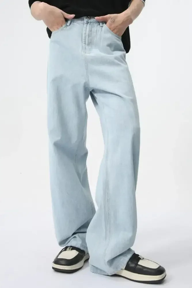 Wide Leg Jeans with Pockets