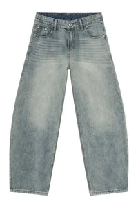 Wide Leg Jeans with Pockets