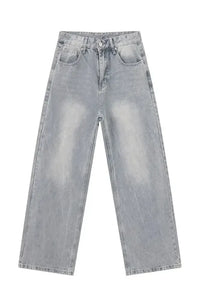 Wide Leg Jeans with Pockets
