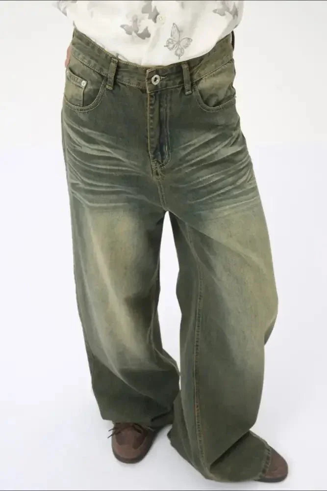 Wide Leg Jeans with Pockets - Update AvenueTrendsi100400197621038100400197621038Wide Leg Jeans with PocketsDark