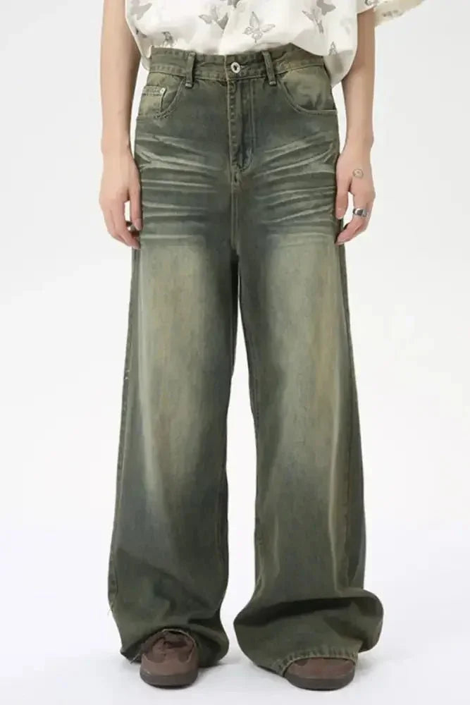 Wide Leg Jeans with Pockets - Update AvenueTrendsi100400197621038100400197621038Wide Leg Jeans with PocketsDark