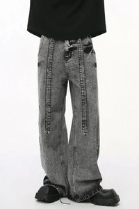 Wide Leg Jeans with Pockets - Update AvenueTrendsi100400372704710100400372704710Wide Leg Jeans with PocketsMedium
