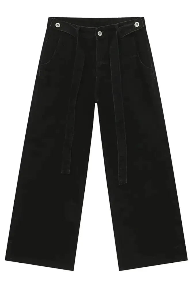 Wide Leg Jeans with Pockets - Update AvenueTrendsi100400372708302100400372708302Wide Leg Jeans with PocketsDark