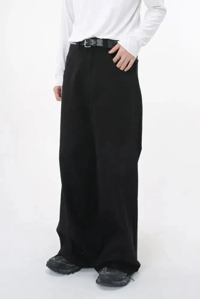 Wide Leg Jeans with Pockets - Update AvenueTrendsi100400438332830100400438332830Wide Leg Jeans with PocketsBlack