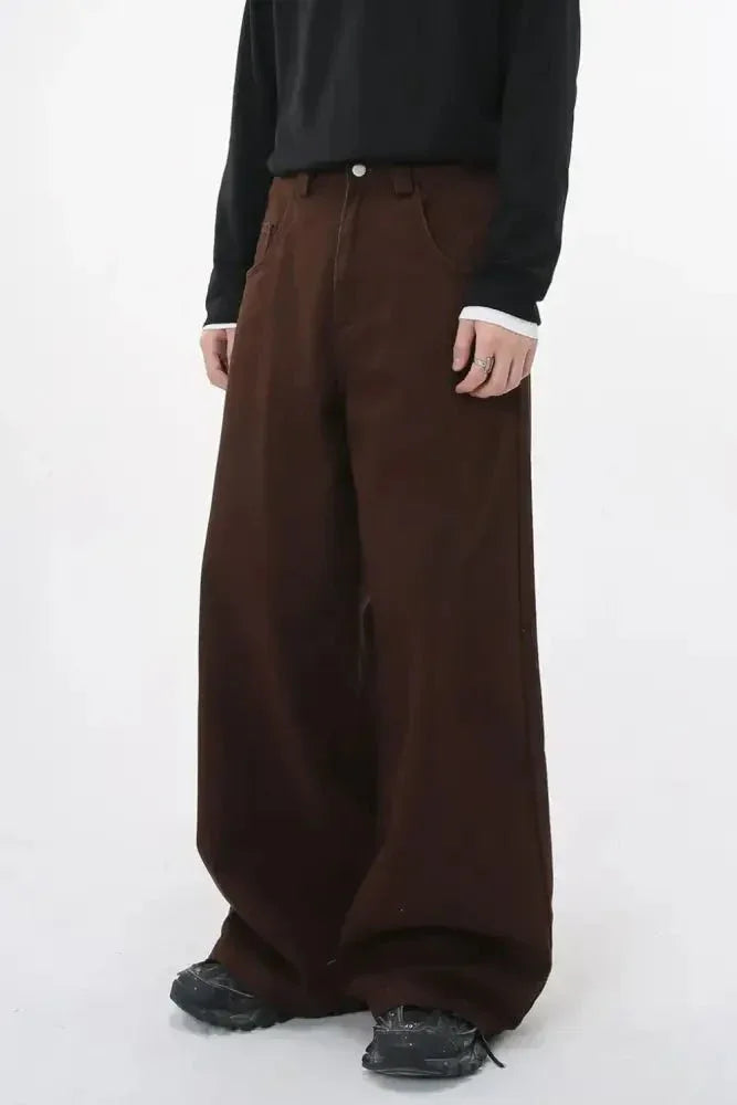Wide Leg Jeans with Pockets - Update AvenueTrendsi100400438332830100400438332830Wide Leg Jeans with PocketsBlack