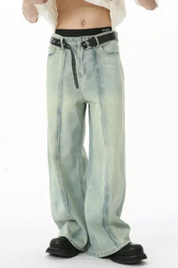 Wide Leg Jeans with Pockets - Update AvenueTrendsi100400439695907100400439695907Wide Leg Jeans with PocketsLight