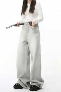 Wide Leg Jeans with Pockets - Update AvenueTrendsi100400668697128100400668697128Wide Leg Jeans with PocketsLight