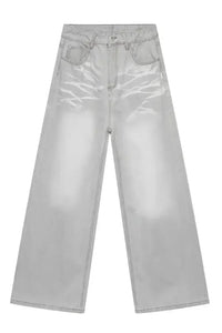 Wide Leg Jeans with Pockets - Update AvenueTrendsi100400668697128100400668697128Wide Leg Jeans with PocketsLight