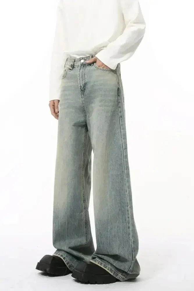 Wide Leg Jeans with Pockets - Update AvenueTrendsi100400747558553100400747558553Wide Leg Jeans with PocketsMedium