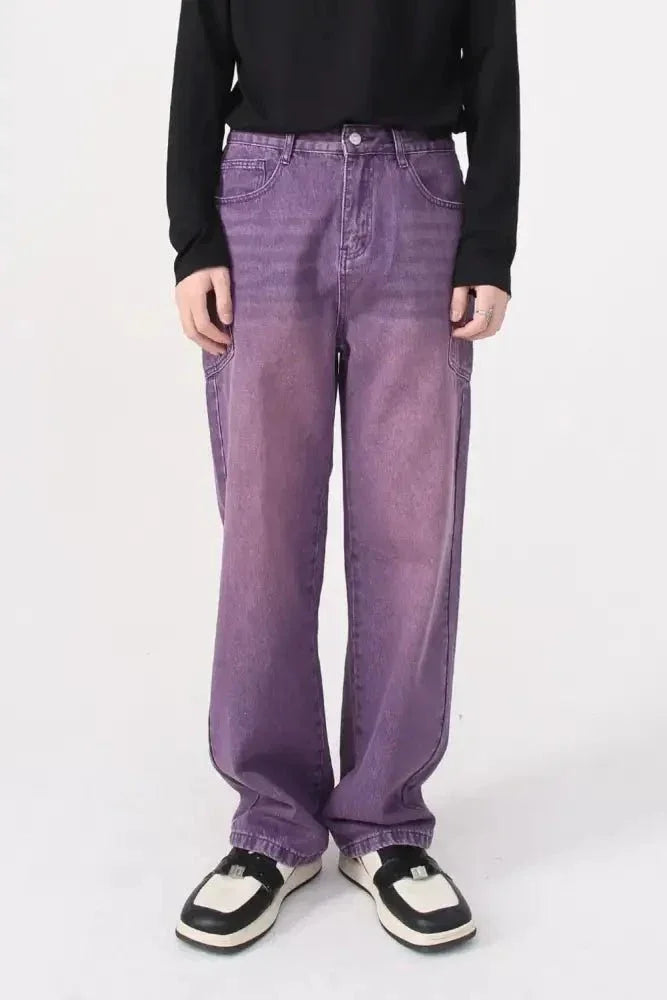 Wide Leg Men's Jeans with Pockets - Update AvenueTrendsi100400851434474100400851434474Wide Leg Men's Jeans with PocketsBlack