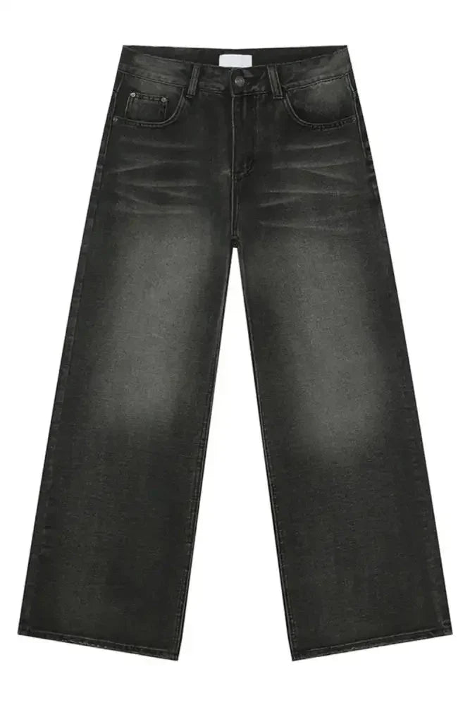 Wide Leg Pocketed Jeans - Update AvenueTrendsi100400204714361100400204714361Wide Leg Pocketed JeansDark