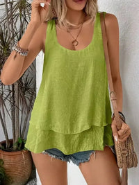 Wide Strap Layered Tank - Update AvenueTanks & CamisTrendsi1001009787206491001009787206493500fc80 - cbfd - 4699 - 90c0 - b821a14528c0 - Max - OriginMatcha Green
