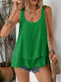 Wide Strap Layered Tank - Update AvenueTanks & CamisTrendsi100100978724835100100978724835f3232119 - 7421 - 4a08 - 980e - 92dacab2f043 - Max - OriginDark Green