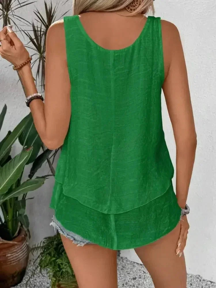 Wide Strap Layered Tank - Update AvenueTanks & CamisTrendsi100100978724835100100978724835e0f30f5f - 6b61 - 4cf3 - a6e5 - 9560098ffcac - Max - OriginDark Green