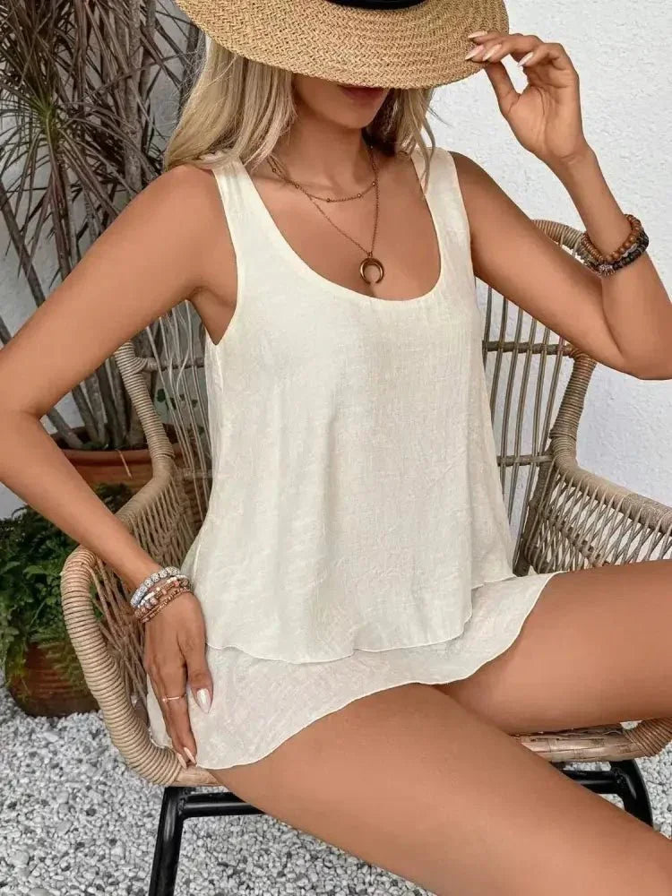 Wide Strap Layered Tank - Update AvenueTanks & CamisTrendsi100100978725111100100978725111f8db402b - 8fb8 - 4798 - 871e - f96442ca4dbd - Max - OriginCream