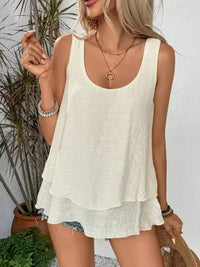 Wide Strap Layered Tank - Update AvenueTanks & CamisTrendsi1001009787251111001009787251111eea0305 - 0f38 - 413d - b2b5 - b7ec39fc53e3 - Max - OriginCream