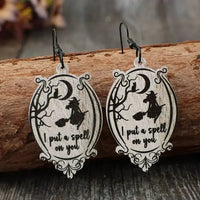 Witch Wooden Dangle Earrings - Update AvenueHalloweenTrendsi10050091543130210050091543130260f1ad14 - d894 - 460b - a5e3 - ec802a231bf4 - MaxBlack
