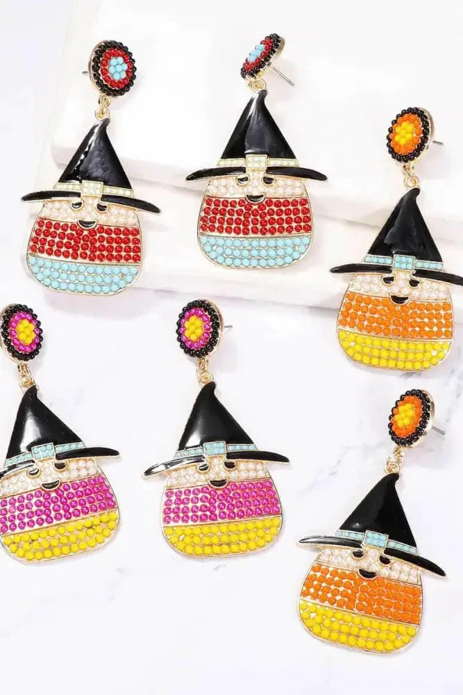 Witch's Hat Shape Synthetic Pearl Dangle Earrings - Update AvenueHalloweenTrendsi1013004577583671013004577583675f2ee2c9429040d79f917f68a814a5f5 - MaxCaramel