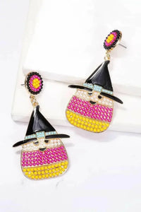 Witch's Hat Shape Synthetic Pearl Dangle Earrings - Update AvenueHalloweenTrendsi1013004577591101013004577591100353f314495048948437c2468ef880d6 - MaxHot Pink