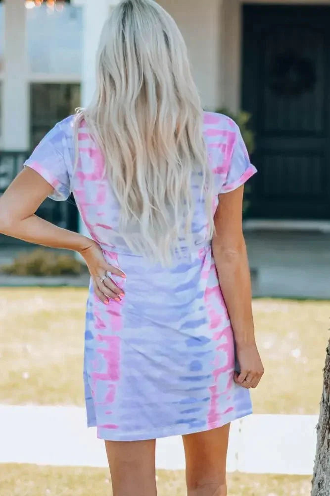 Women Tie - Dye Belted T-Shirt Dress - Update AvenueKidsTrendsi100900104546010100900104546010c9755461acda41a88c19a1aad6fe7731 - MaxMulti
