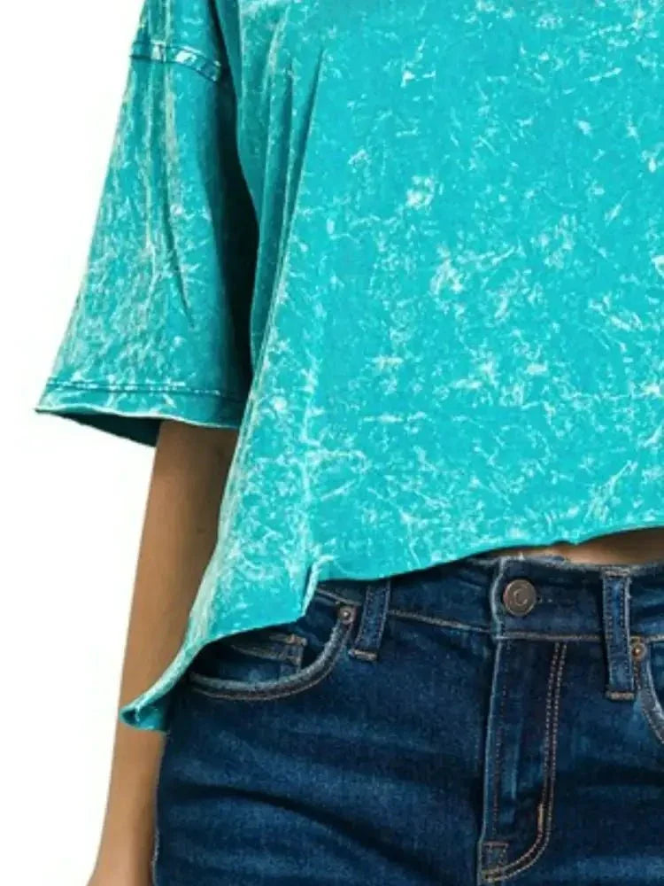 Zenana Acid Crinkle - Washed Oversized T-Shirt - Update AvenueT-ShirtsTrendsi100100285561088100100285561088b2a410dd - 71c0 - 479a - 81c7 - b431e9b31e39 - Max - OriginLT TEAL