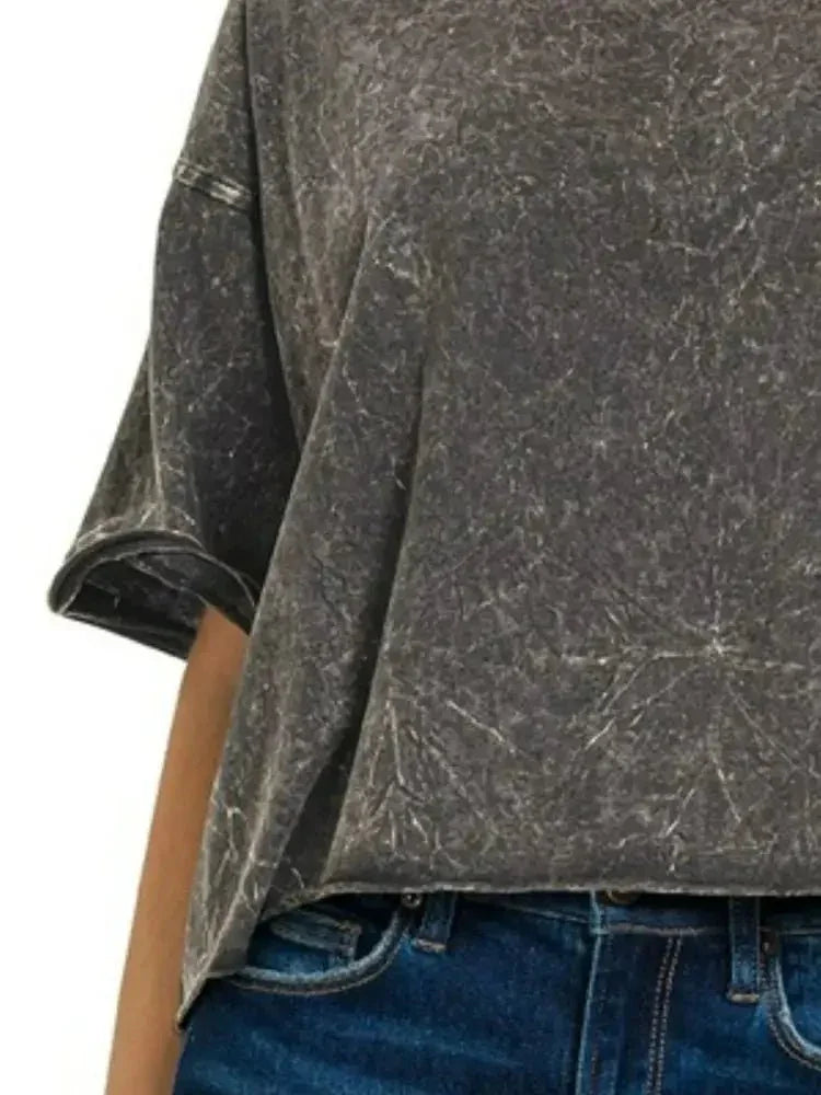 Zenana Acid Crinkle - Washed Oversized T-Shirt - Update AvenueT-ShirtsTrendsi100100875941062100100875941062f02aeddc - f62a - 468f - 9dc2 - ffa691283cf8 - Max - OriginASH BLACK