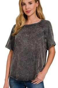 Zenana Back Patch Crinkle Washed Raglan Sleeve T-Shirts - Update AvenueT-ShirtsTrendsi1001008644916391001008644916391a85f730 - 6b18 - 4efa - beea - 513531079020 - Max - OriginASH BLACK