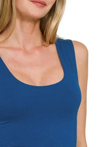 Zenana Double Layered Cropped Tank Top - Update AvenueTrendsi100100443281504100100443281504ffab2c3c - 6640 - 4e65 - 9c9b - d29f3e8d199f - Max - OriginLT NAVY