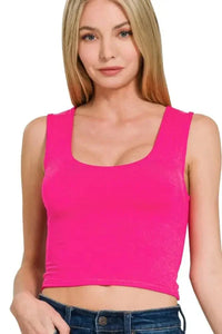 Zenana Double Layered Cropped Tank Top - Update AvenueTrendsi10010061046168210010061046168275f81cee - ac56 - 4be1 - aeda - 15a74e7a7ee7 - Max - OriginHOT PINK