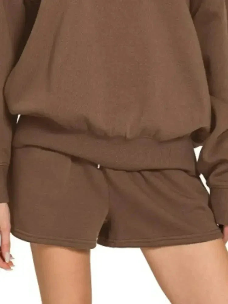 Zenana Fleece Boat Neck Sweatshirt and Shorts Set - Update AvenueDaily EssentialsTrendsi1001009050916821001009050916822376511a - 6729 - 408f - b44e - e85c9ee1e34f - Max - OriginBROWN