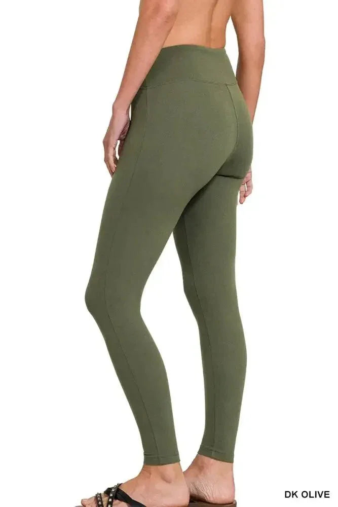 Zenana Microfiber Waistband Leggings - Update AvenueDaily EssentialsTrendsi1001004499010891001004499010891bf17bf6 - 102b - 4e16 - b12f - 5ea198fb0dbd - Max - OriginDk Olive