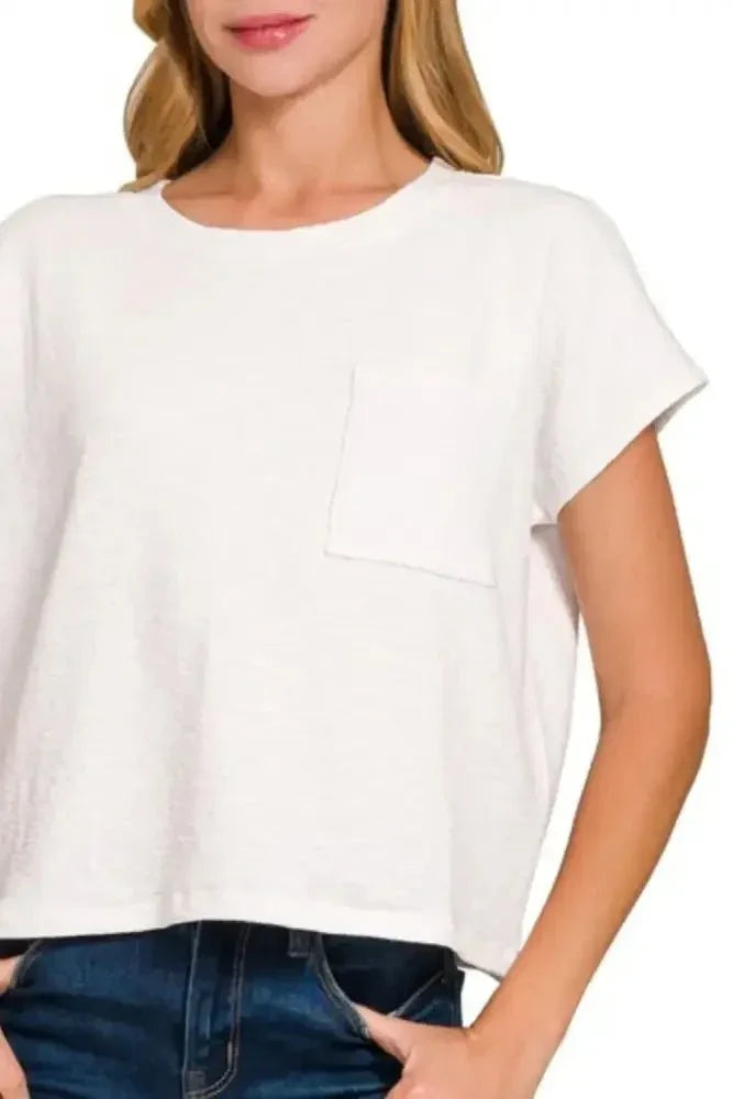 Zenana Round Neck Short Sleeve T-Shirt - Update AvenueT-ShirtsTrendsi1001001658611491001001658611494366b835 - 7740 - 4a21 - 8fad - 14c9942fbc7d - Max - OriginOFF WHITE