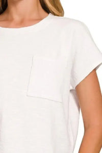 Zenana Round Neck Short Sleeve T-Shirt - Update AvenueT-ShirtsTrendsi10010016586114910010016586114990bfebb1 - c4e3 - 41b4 - 869a - a517593efffb - Max - OriginOFF WHITE