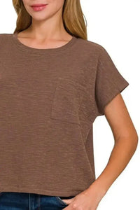 Zenana Round Neck Short Sleeve T-Shirt - Update AvenueT-ShirtsTrendsi1001001896415191001001896415196c14a299 - 73b8 - 46ca - 85da - 782f2ef9b197 - Max - OriginBROWN