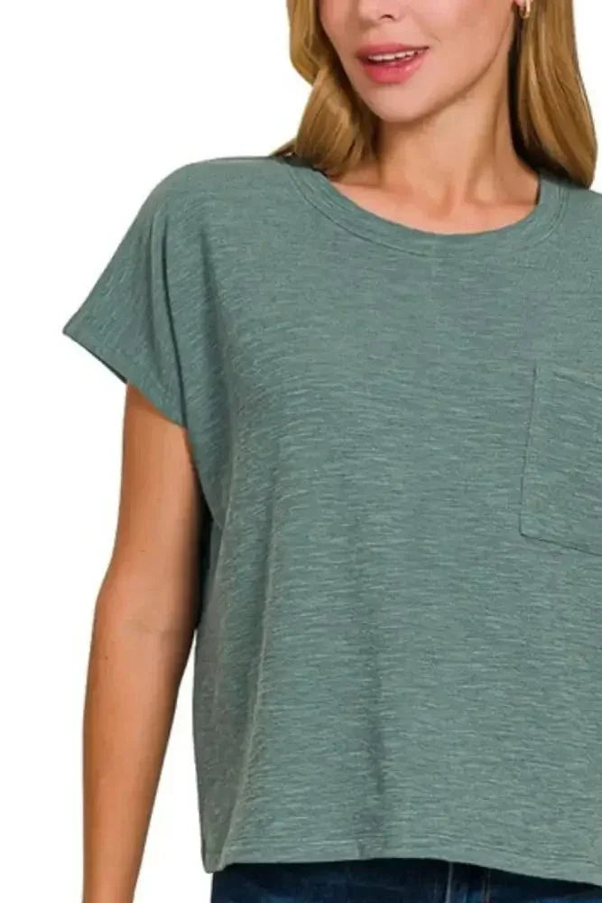 Zenana Round Neck Short Sleeve T-Shirt - Update AvenueT-ShirtsTrendsi100100526531383100100526531383769a5382 - 6772 - 4a38 - 9d05 - dc07db691547 - Max - OriginASH JADE
