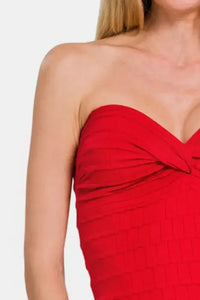Zenana Ruched Twisted Sweetheart Neck Top - Update AvenueFestival VibesTrendsi100100092571388100100092571388ede13e82 - 0331 - 4e7e - b94e - dd3cf90bc319 - MaxRed