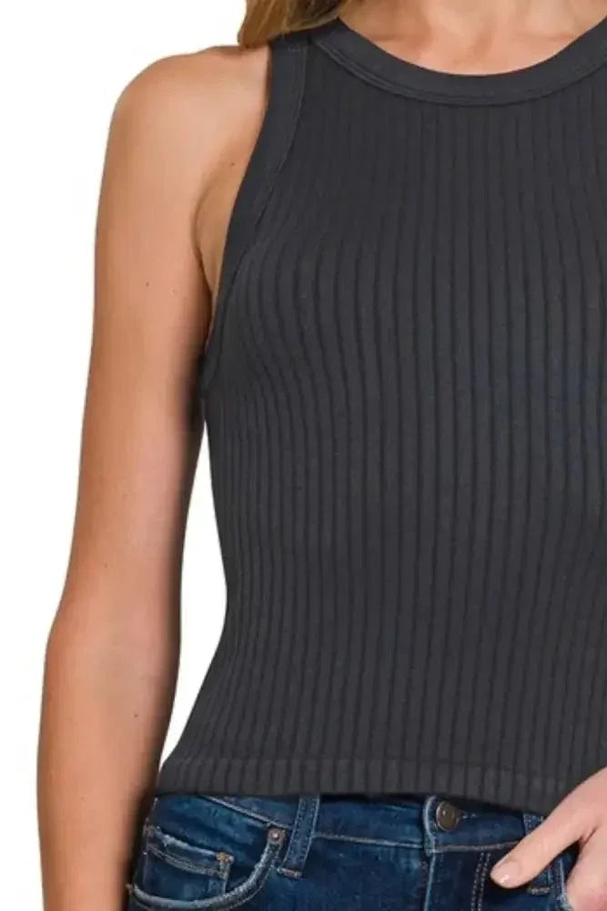 Zenana Seamless Ribbed Crop Tank - Update AvenueTrendsi100100498191435100100498191435cc7bddce - 72bb - 4cd9 - b75e - 5f37a1fc4a1c - Max - OriginBLACK