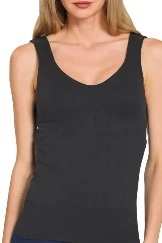 Zenana Seamless Tank Top - Update AvenueTrendsi100100589351050100100589351050a050ea3c - 8d99 - 477b - ad9d - c346fed8046d - Max - OriginBLACK