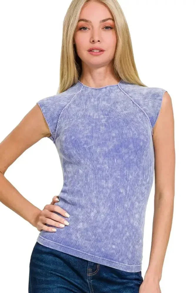 Zenana Stone Washed Ribbed Seamless Top - Update AvenueT-ShirtsTrendsi1001006410915761001006410915767c38c70d - b990 - 4b44 - b525 - 42ff3925c3a9 - Max - OriginLT INDIGO