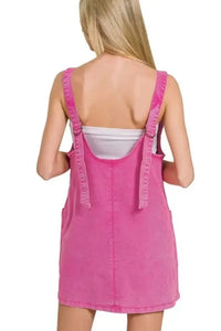Zenana Washed Adjustable Strap Denim Overall Dress - Update AvenueDaily EssentialsTrendsi10010065140123710010065140123744a7c73d - f38a - 4388 - 87c9 - 594bb10b27df - Max - OriginHOT PINK
