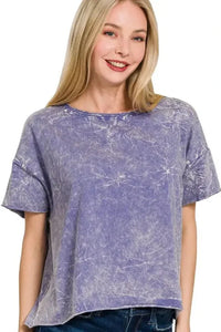 Zenana Washed Crew Neck Short Sleeve Crop Box Tee - Update AvenueT-ShirtsTrendsi100100841961246100100841961246dc9cbed3 - fefd - 4ed6 - ac62 - 98b94927f9c7 - Max - OriginMARLIN