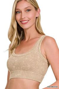 Zenana Washed Ribbed Scoop Neck Seamless Tank Top - Update AvenueTrendsi10010090521107410010090521107411ccfb2397b0424ba286598f47fb58ce - Max - OriginASH MOCHA