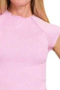 Zenana Washed Ribbed Seamless Top - Update AvenueT-ShirtsTrendsi100100166961968100100166961968863d29da - 7f3a - 4155 - 92af - ec4af18365fd - Max - OriginMAUVE