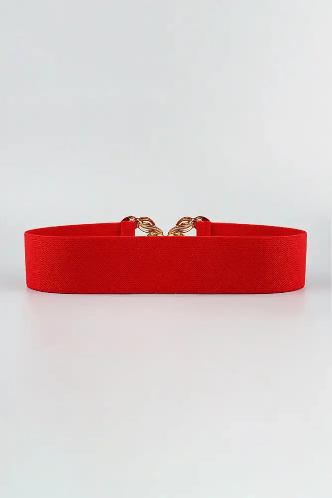 Zinc Alloy Buckle Elastic Belt