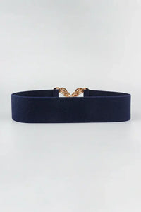 Zinc Alloy Buckle Elastic Belt