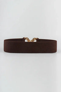 Zinc Alloy Buckle Elastic Belt
