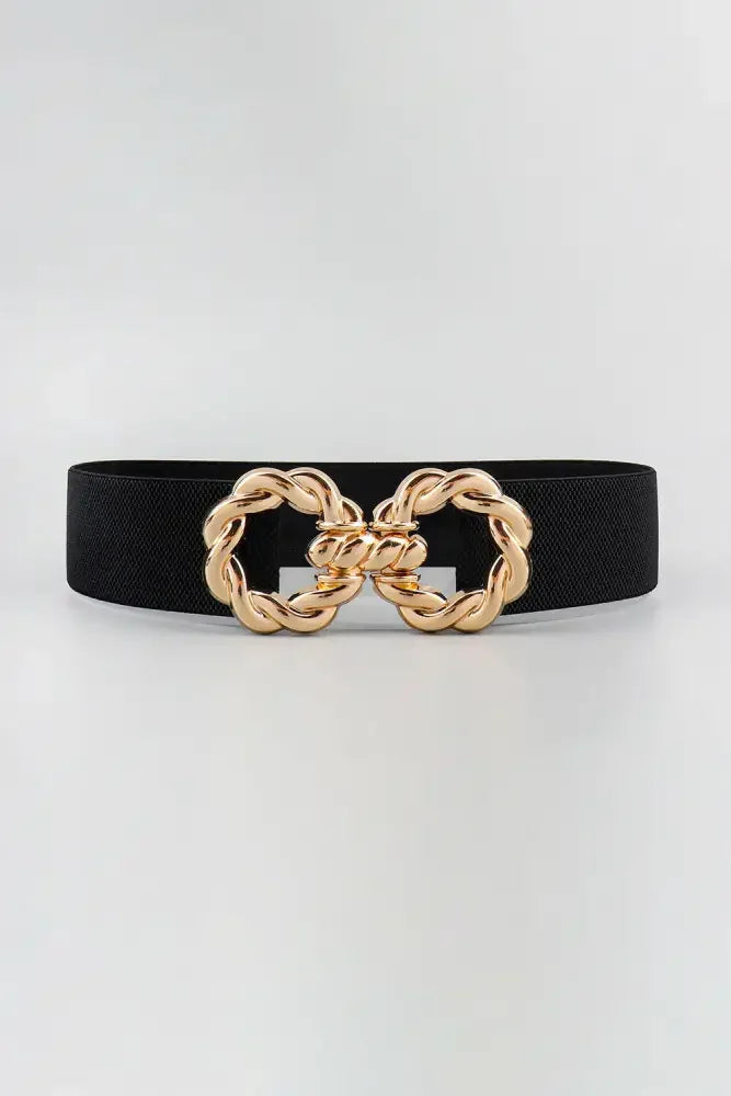 Zinc Alloy Buckle Elastic Belt