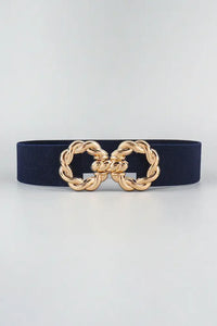 Zinc Alloy Buckle Elastic Belt